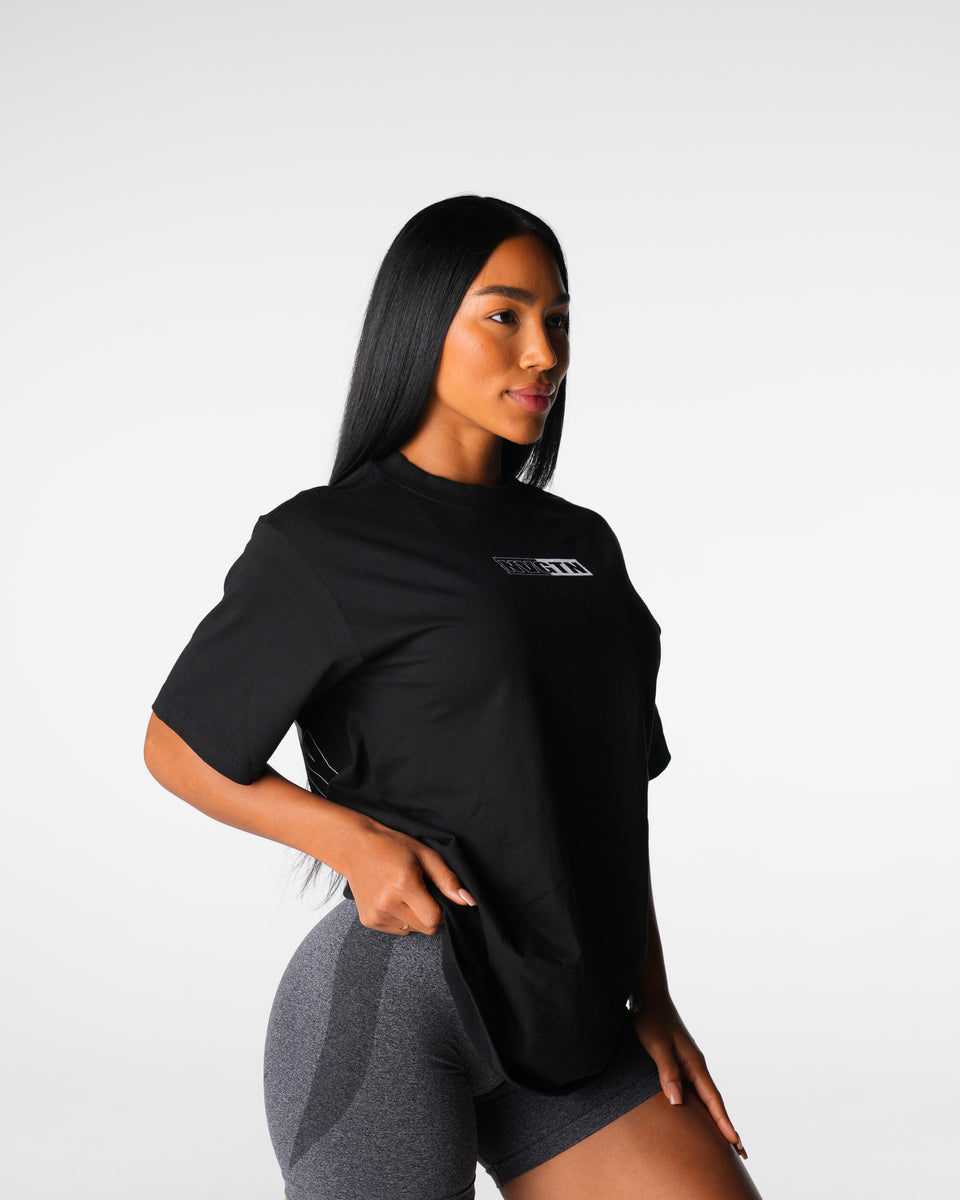 NVGTN Muscle Mommy Graphic Tee - Black