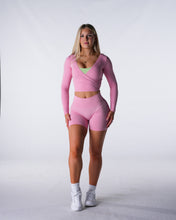 Load image into Gallery viewer, Guava Solace Wrap Top