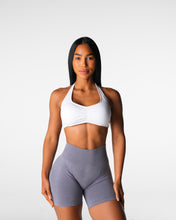 Load image into Gallery viewer, White Comeback Seamless Halter Bra