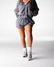 Load image into Gallery viewer, Charcoal Washed Lounge Shorts