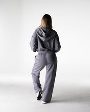 Load image into Gallery viewer, Charcoal Washed Straight Leg Lounge Pants