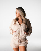 Load image into Gallery viewer, Chai Washed Lounge Zip Up