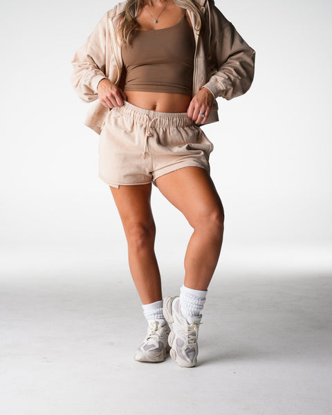 Chai Washed Lounge Shorts