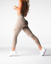 Load image into Gallery viewer, Beige Digital Seamless Leggings