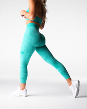 Load image into Gallery viewer, Turquoise Digital Seamless Leggings