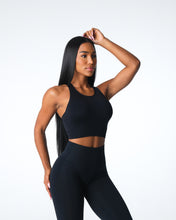 Load image into Gallery viewer, Black Resilience Seamless Bra