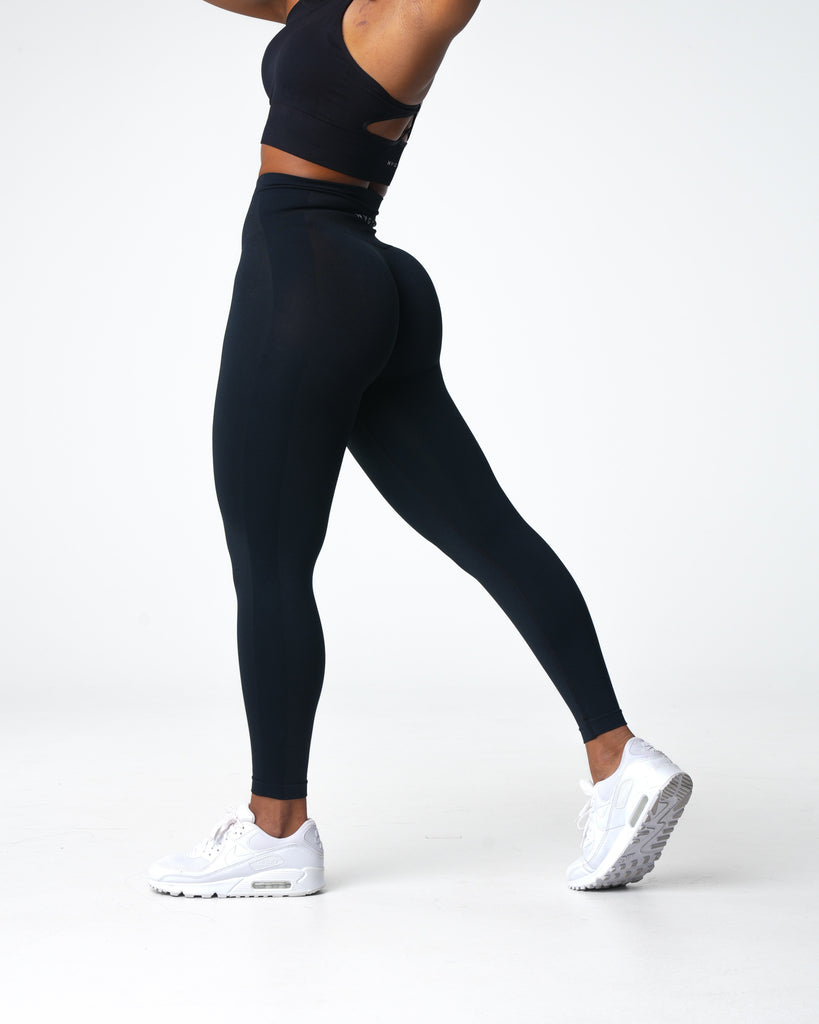 NVGTN Performance Seamless Leggings - Black