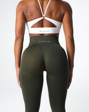 Load image into Gallery viewer, Olive Performance Seamless Leggings
