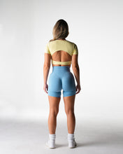 Load image into Gallery viewer, Butter Yellow Solace Open Back Tee