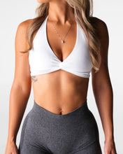 Load image into Gallery viewer, White Stunner Seamless Halter Bra