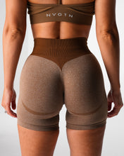 Load image into Gallery viewer, Mocha Knockout Seamless Shorts