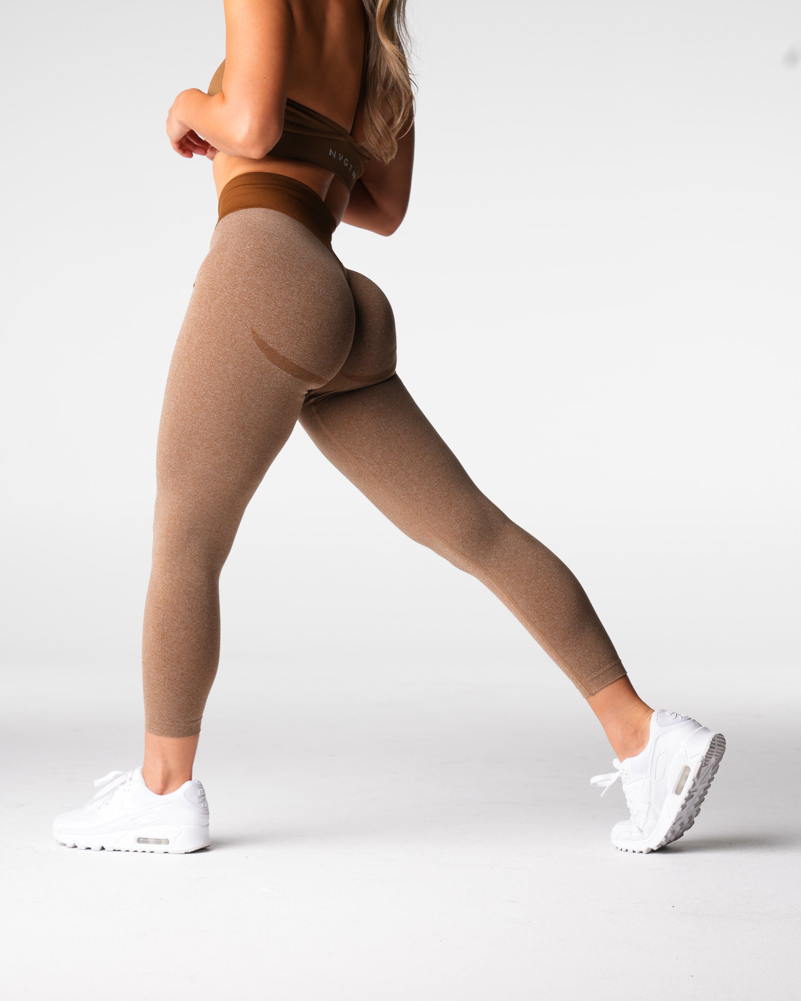 Mocha Knockout Seamless Leggings