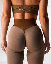 Load image into Gallery viewer, Mocha Knockout Seamless Leggings