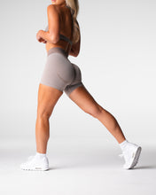 Load image into Gallery viewer, Taupe Knockout Seamless Shorts