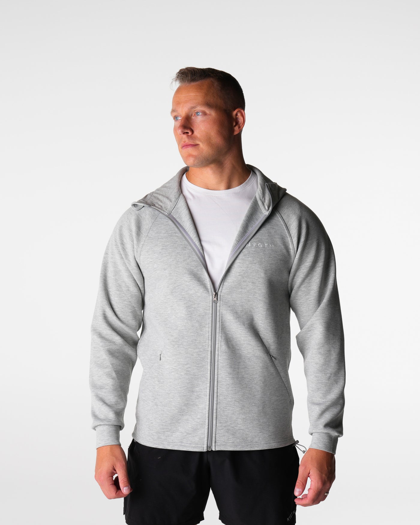 Grey Swift Hooded Jacket