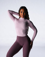 Load image into Gallery viewer, Winter Blush Solace Mock Neck Long Sleeve