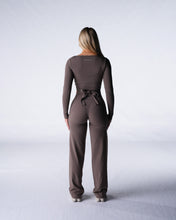 Load image into Gallery viewer, Dark Roast Solace Wrap Top