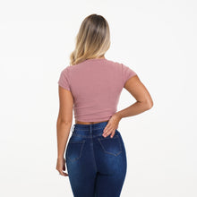 Load image into Gallery viewer, Pink Classic Ribbed Tee