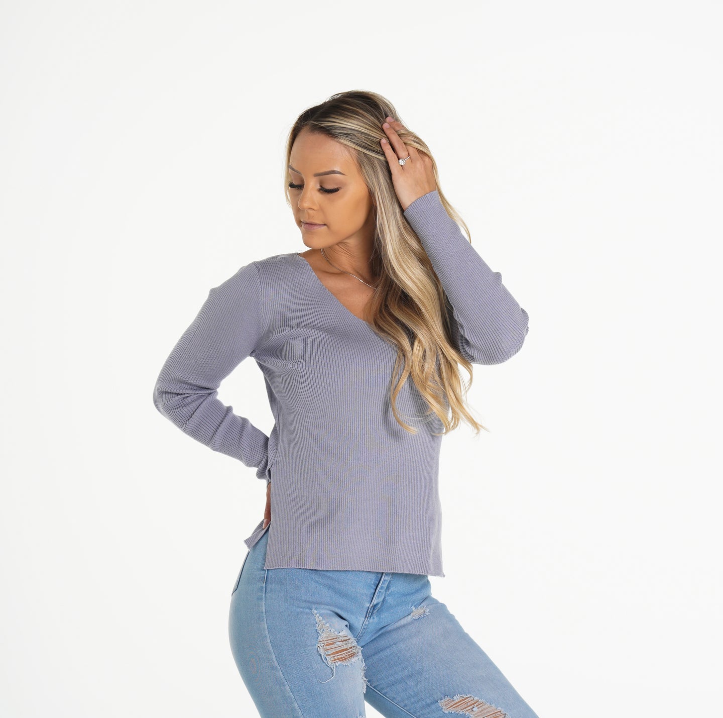 Cloud Extra Sweet V Neck Sweater