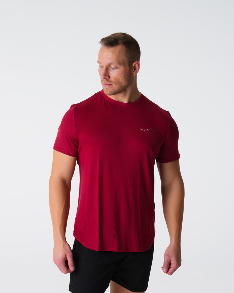 Crimson Tech Fitted Tee