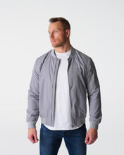 Load image into Gallery viewer, Grey Bomber Jacket