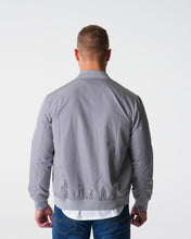 Load image into Gallery viewer, Grey Bomber Jacket