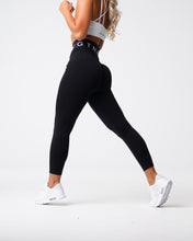 Load image into Gallery viewer, Black Sport Seamless Leggings