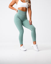 Load image into Gallery viewer, Sage Green Scrunch Seamless Leggings