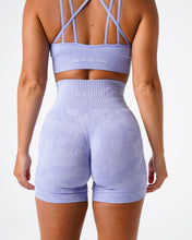 Load image into Gallery viewer, Periwinkle Camo Seamless Shorts