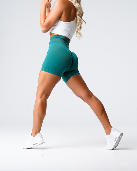Emerald Solid Seamless Shorts