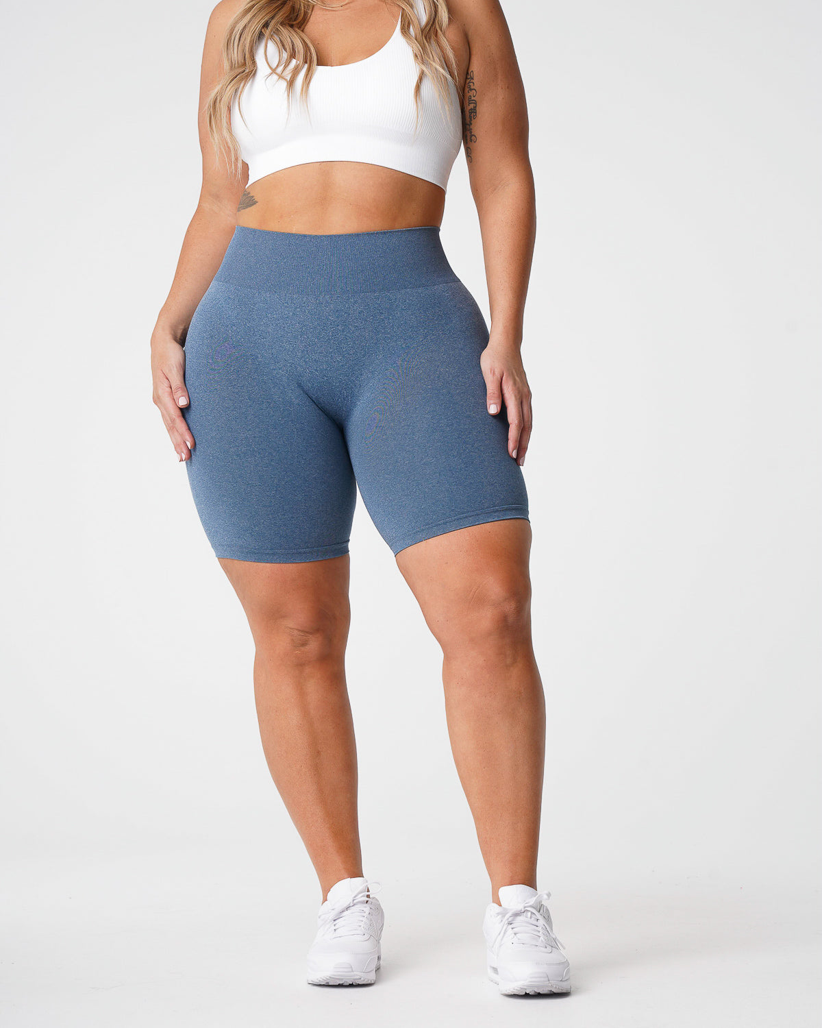 Slate Blue Pro Seamless Shorts