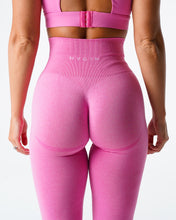 Load image into Gallery viewer, Bubble Gum Pink Curve Seamless Leggings