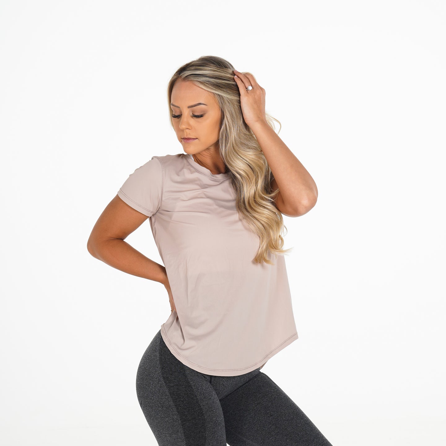 Beige Lavish Tee