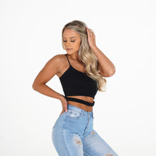 Load image into Gallery viewer, Black Night Out Crop Top