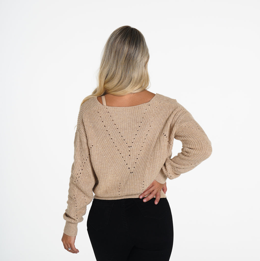 Latte Home Sweet Home Sweater