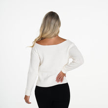 Load image into Gallery viewer, Ivory Cuddle Up Knit Sweater