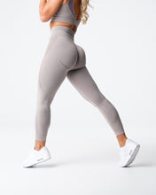 Load image into Gallery viewer, Taupe Contour Seamless Leggings