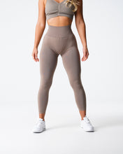 Load image into Gallery viewer, Taupe Solid Seamless Leggings