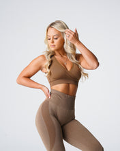 Load image into Gallery viewer, Mocha Pursuit Seamless Bra