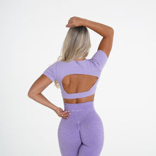 Load image into Gallery viewer, Lilac Open Back Tee