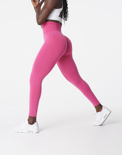 Bubble Gum Pink Contour Seamless Leggings  Seamless leggings, Gym shorts  womens, Pink leggings