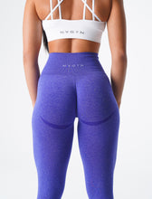 Load image into Gallery viewer, Electric Blue Curve Seamless Leggings