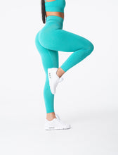 Load image into Gallery viewer, Turquoise NV Seamless Leggings