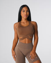 Load image into Gallery viewer, Mocha Sculpt Seamless Bra Top