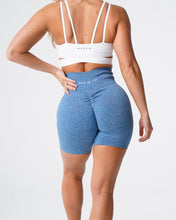 Load image into Gallery viewer, Sky Blue Scrunch Seamless Shorts