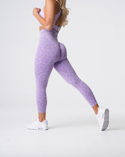 Load image into Gallery viewer, Lilac Leopard Seamless Leggings
