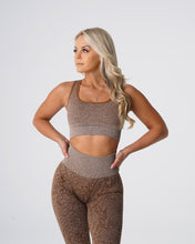 Load image into Gallery viewer, Mocha Snakeskin Eclipse Seamless Bra