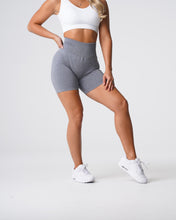 Load image into Gallery viewer, Grey Scrunch Seamless Shorts