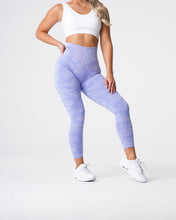 Load image into Gallery viewer, Periwinkle Camo Seamless Leggings