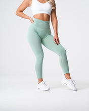 Load image into Gallery viewer, Sage Green Curve Seamless Leggings